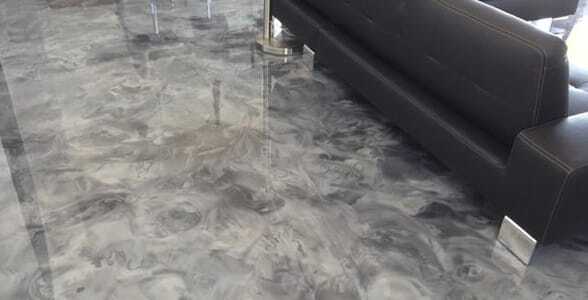 Metallic Epoxy Floor System
